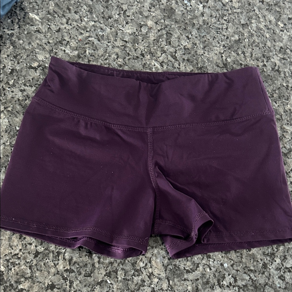 lululemon athletica Dark Purple Athletic Shorts